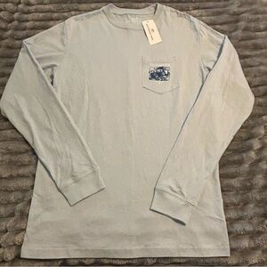 Southern Tide Light Blue Long Sleeve Tee